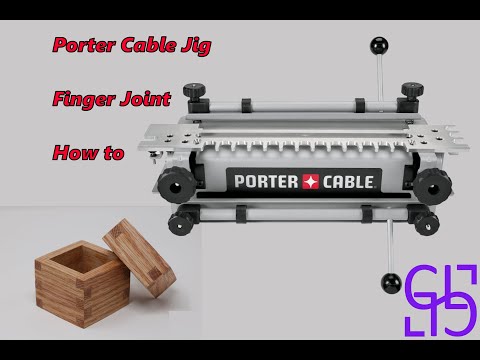 Porter Cable Finger Joint How to