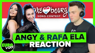 REACTING TO DROP BY ANGY &amp; RAFA ELA // Luxembourg Song Contest 2024