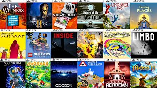 Top 30 Best PS5 PUZZLE Games