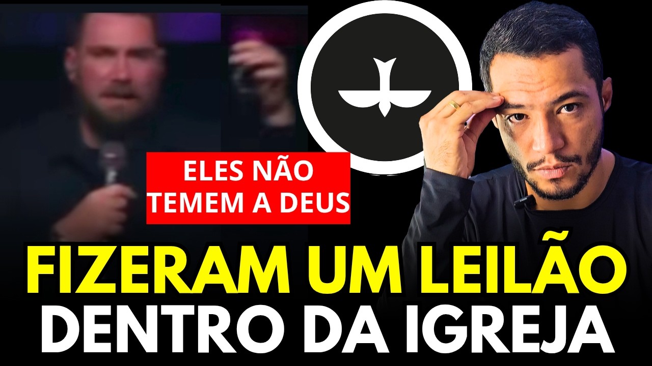 LEILÃO NO MEIO DO CULTO! - "não há temor de Deus"
