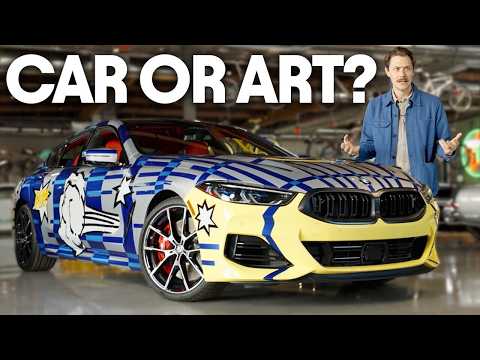Driving Modern Art! BMW 8 x Jeff Koons LIVE on Cars & Bids