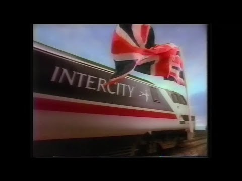 British Rail TV ad - "Black Silk" 1991 - launch of the Intercity 225