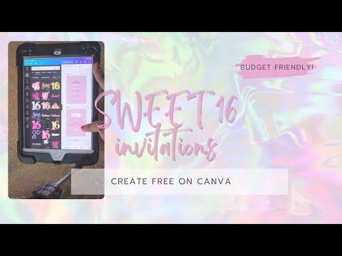Make A Statement With Modern Sweet 16 Invitation Templates