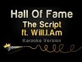 The Script Ft Will I Am Hall Of Fame Karaoke Version