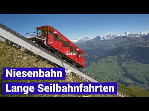 Niesenbahn Niesen Standseilbahn funicular Switzerland lange Seilbahnen Schweiz Teil 10