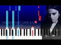 Jessie Murph The Man That Came Back Piano Tutorial
