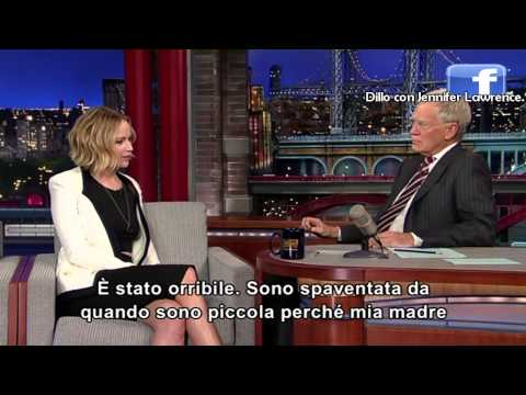 Jennifer Lawrence al David Letterman 12-11-2014 (sub ita)