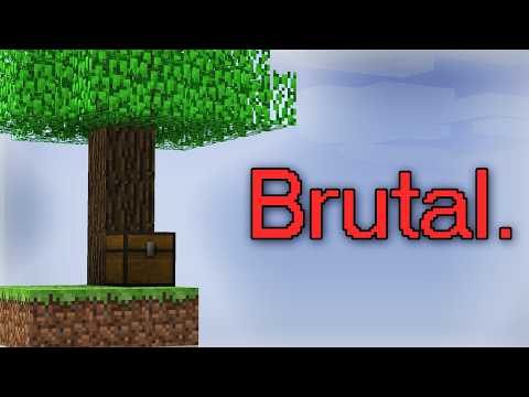 Minecraft's Original SkyBlock Is Brutal