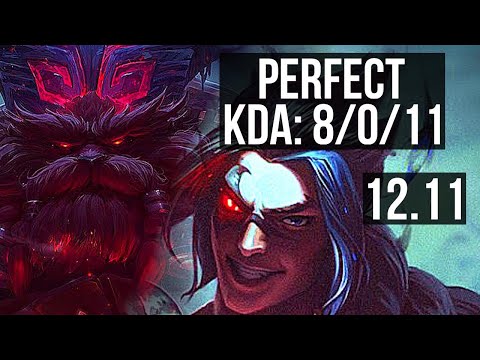 ORNN vs KAYN (TOP) | 8/0/11, Legendary | EUW Diamond | 12.11