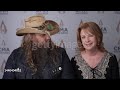 Chris Stapleton and Patty Loveless Interview (CMA's)