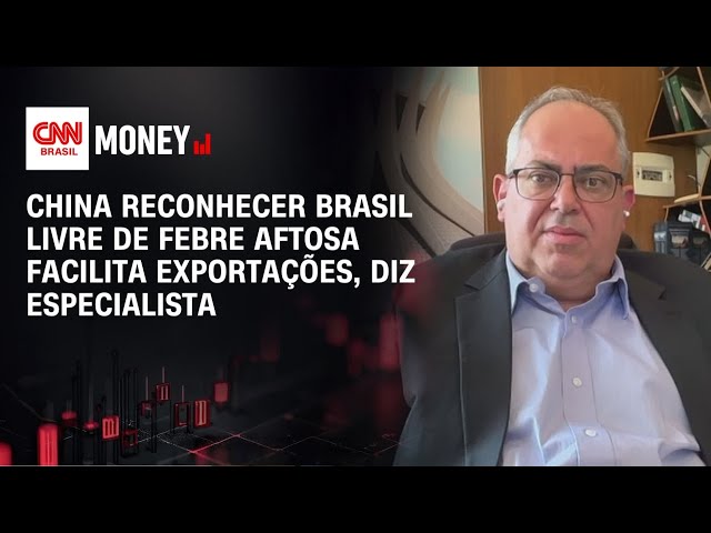 China reconhecer Brasil livre de febre aftosa facilita exportações, diz especialista | CNN AGRO NEWS