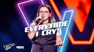 Eldiona - &#39;Everytime I Cry’ | Blind Auditions | The Voice Kids | VTM