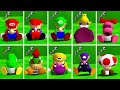 25 Characters Sleep Animations Super Mario 64 PC Port