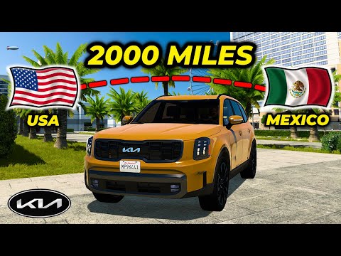 ATS Longest Road Trip - San Francisco (USA) to Puerto Vallarta (Mexico) | American Truck Simulator