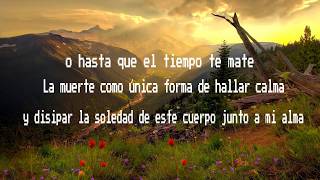 contando los segundos -solitario (letra)