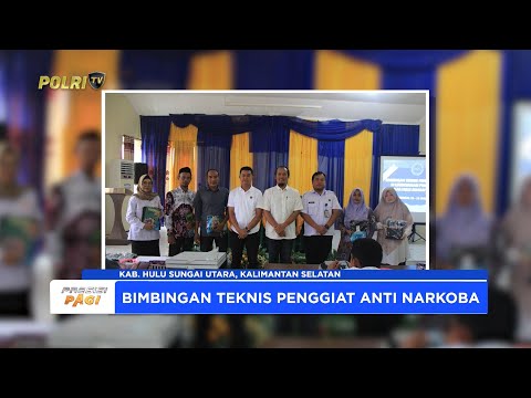 POLRES HULU SUNGAI UTARA GELAR SOSIALISASI PENYALAHGUNAAN NARKOBA DI SEKOLAH
