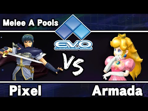 Pixel (Marth) vs. Armada (Peach) - R1 Pools
