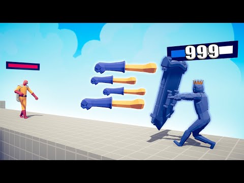 RAINBOW FRIENDS MIRROR SHIELD vs EVERY GOD WITH NEW HEALTHBARS - Totally Accurate Battle Simulator