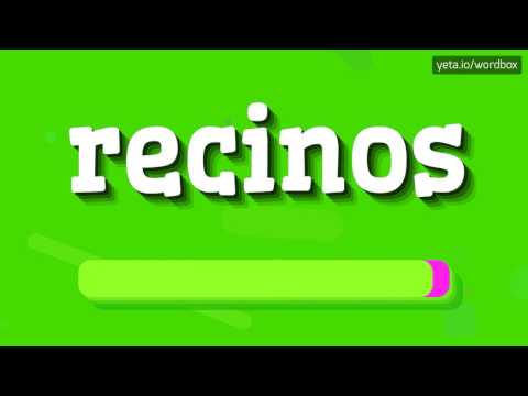 RECINOS - HOW TO PRONOUNCE IT!?