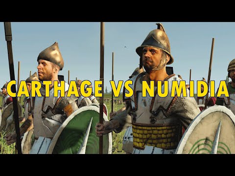 Carthage vs Numidia - Multiplayer Battle -  Total War Rome 2