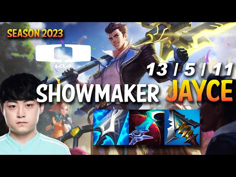 DK Showmaker JAYCE vs AHRI Mid - KR Ranked