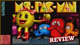 MS PACMAN - on the SEGA Genesis / Mega Drive - with Commentary !!