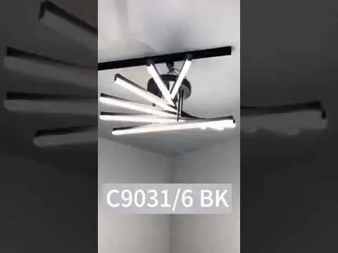 Миниатюра изображения товара Люстра Aitin-Pro C9031/6 (черный)
