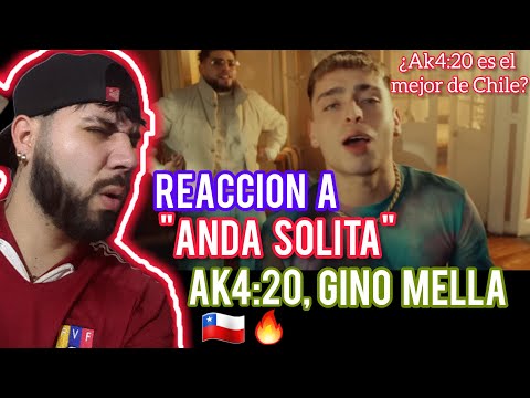 Reaccion a ANDA SOLITA - AK4:20 FT GINO MELLA ( PRODBY LOUKI ) *WTF!! *TEMAZO
