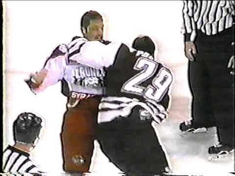 Steve Parsons vs Jody Shelley AHL Jan 19/01