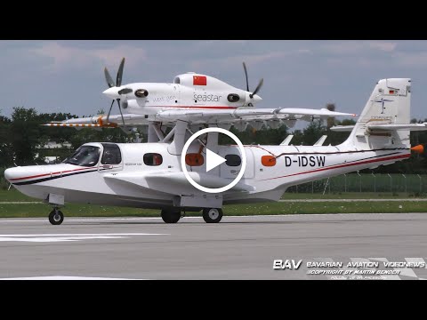 Dornier CD-2 Seastar - Dornier Seawings GmbH D-IDSW - arrival at Oberpfaffenhofen Airport