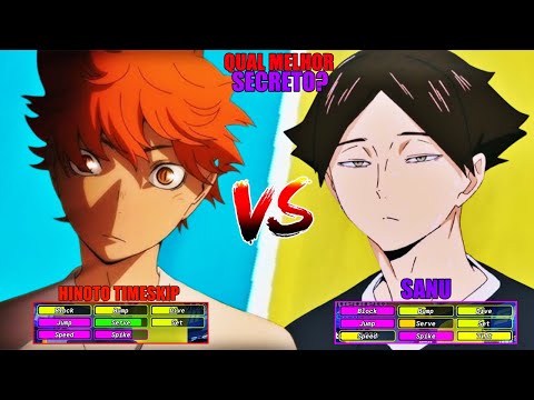 WHAT IS THE BEST SECRET OF VOLLEYBALL LEGENDS?? HINOTO TIMESKIP VS SANU!! PLAYING 2X2 WITH THEM!