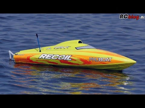 Pro Boat Recoil 26 Deep-V Brushless RTR video review (NL)