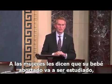 Senador James Lankford, Estados Unidos, defiende con claridad y  firmeza al niño por nacer.