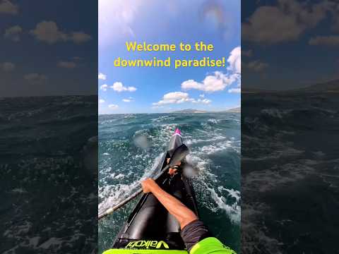 Welcome to the downwind surfski paradise!