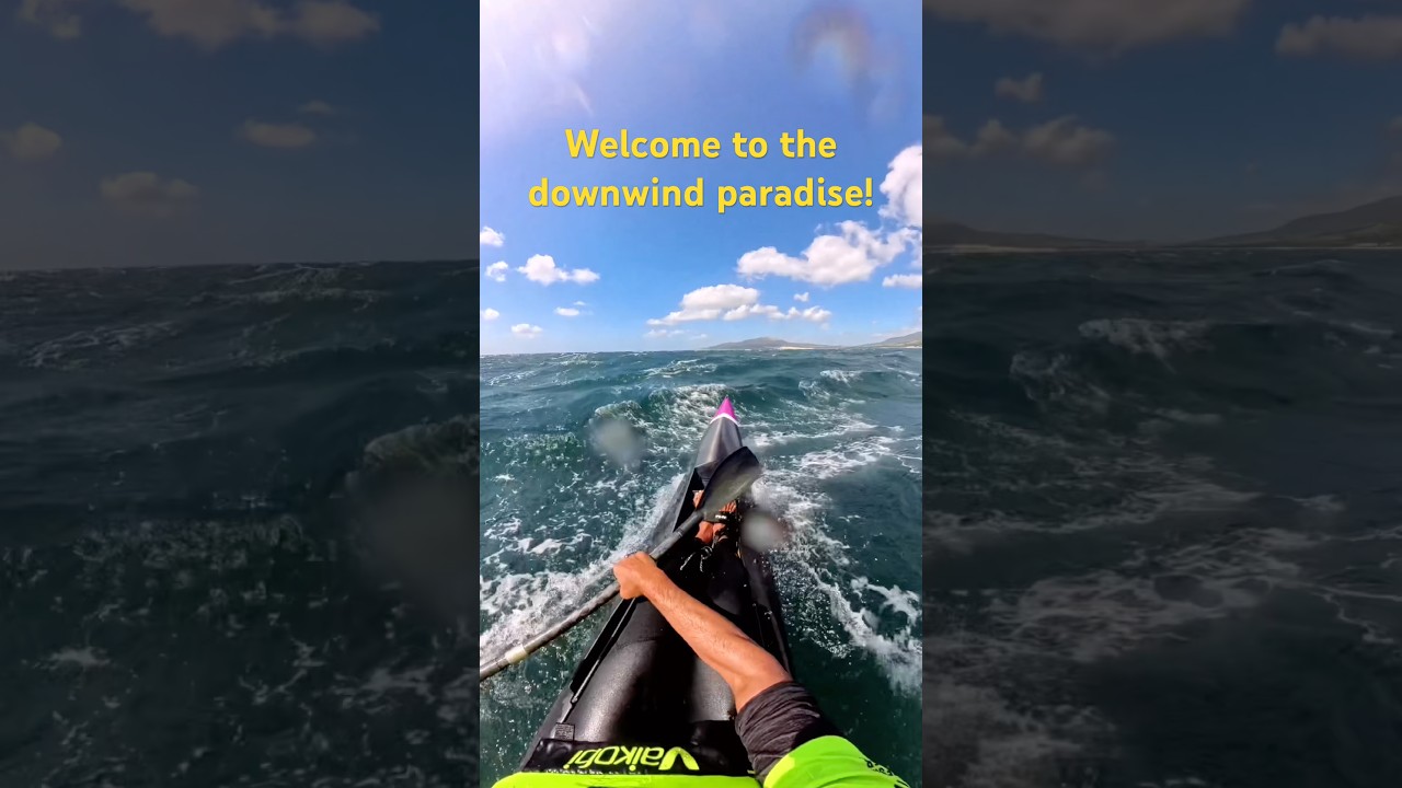 Welcome to the downwind surfski paradise!
