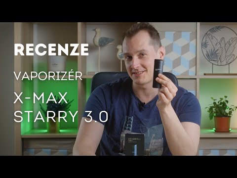 Recenze - vaporizér X-Max Starry 3.0