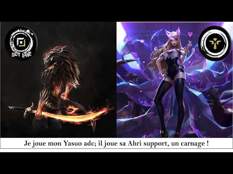 Yauso adc et Ahri support - League Of Legends