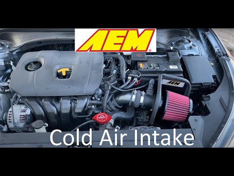 AEM Cold Air Intake Install on 2019 Forte