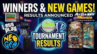 Neo Geo Excitement | ALIENS Arcade | AtGames Private Tournament  Winners & More New Games!