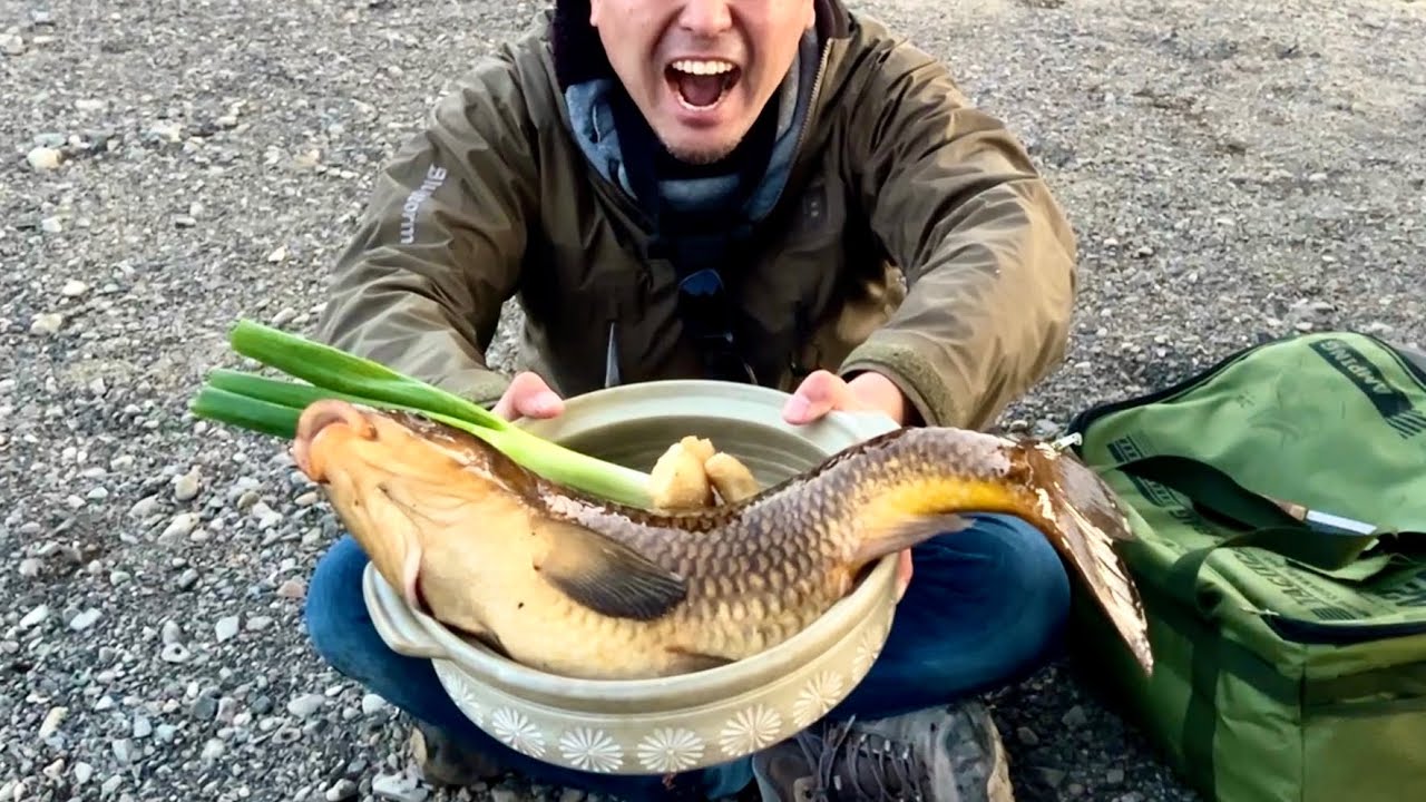 【サバイバル飯】食糧危機の時にそのへんの川の鯉は食料となり得るのか検証してみた