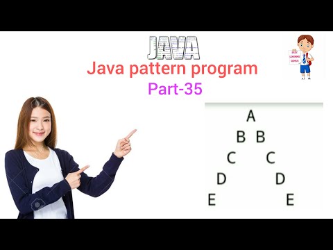 Java Pattern Program Part 36 Easy Learning Genius