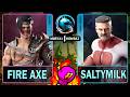 MK1 Fire Axe HAVIK VS Saltymilk OMNI MAN Mortal Kombat 1 4K 60ᶠᵖˢ
