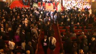 End of Whitney Houston&#39;s Funeral on I will always love you
