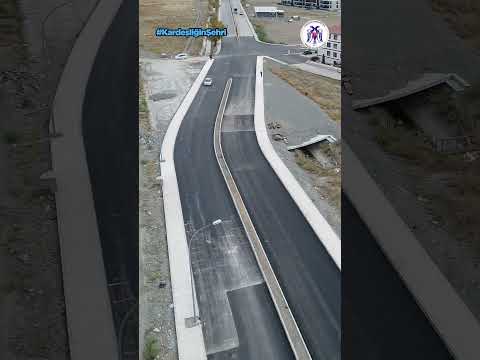Hacı Ali Akın Caddesi Asfalt serim çalışması 09.11.2023