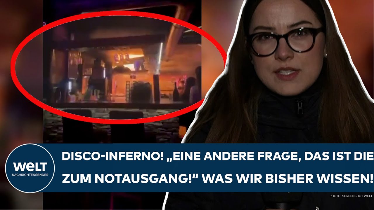 SCHWEIZ: "Eine der schlimmsten Tragödien unseres Landes" Disco-Inferno! Was wir wissen und was nicht