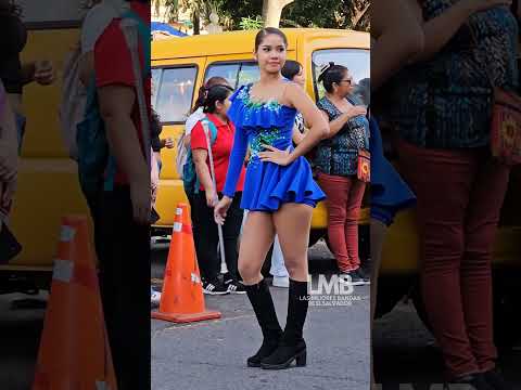 💃 Banda Municipal de Sonsonate #viralvideo #baile #palillonas #bastoneras #belleza #cachiporras
