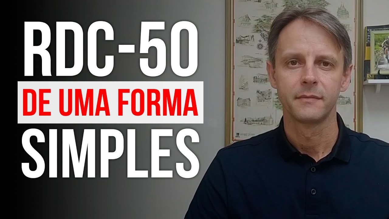 SIMPLIFICANDO a RDC-50 | Cláudio Zunino
