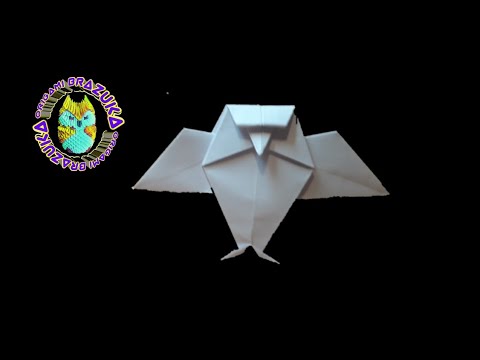 Origami Coruja Instruções em Português PT/BR