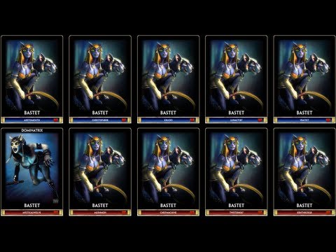 BASTET ONLY 5v5 JOUST MAP - SMITE! - MOTD