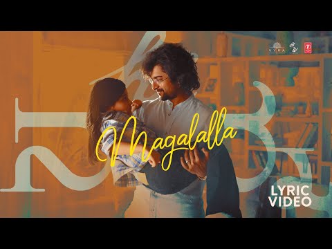 HI NANNA: Magalalla Lyrical | Nani, Mrunal Thakur | Baby Kiara K| Shouryuv | Hesham Abdul Wahab